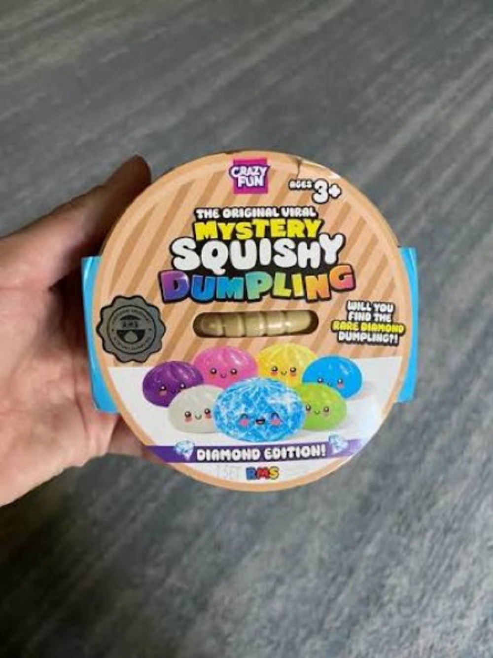 RMS Mystery Squishy Dumpling - Diamond Edition (Confirmed blue)